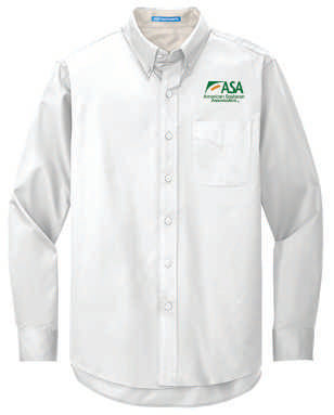 ASA Men's Port Authority Long Sleeve Easy Care Shirt