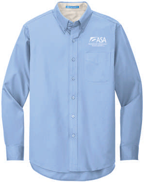 ASA Men's Port Authority Long Sleeve Easy Care Shirt
