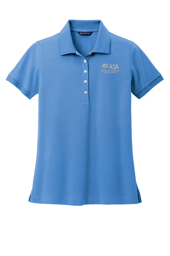 ASA Brooks Brothers Women's Pima Cotton Pique Polo