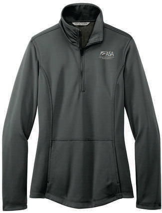 ASA Ladies Smooth Fleece 1/4 Zip Pullover