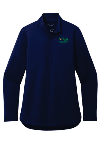ASA Ladies Port Authority Double Knit 1/4 Zip