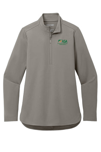 ASA Ladies Port Authority Double Knit 1/4 Zip