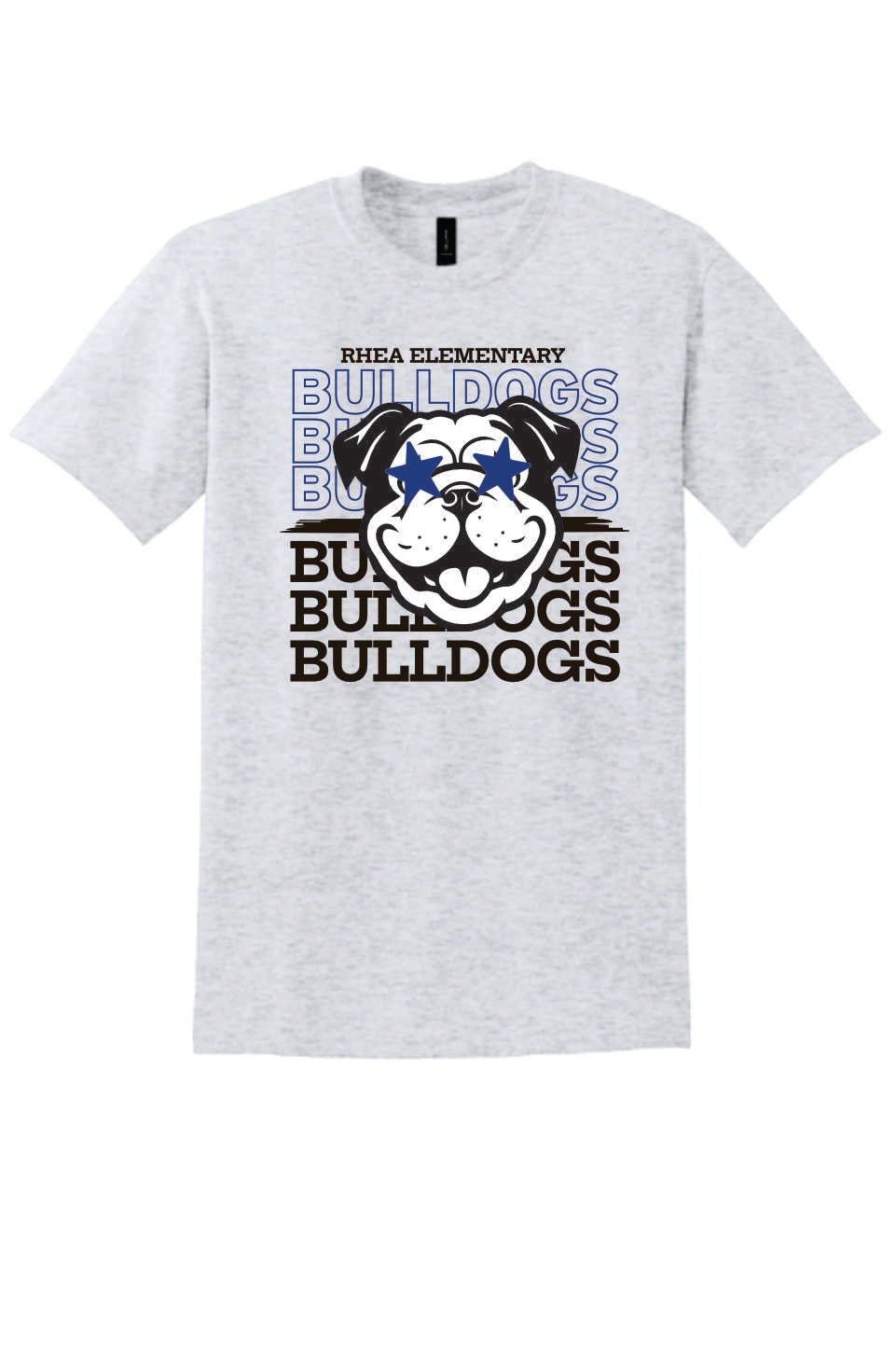 Rhea Elementary PTO 2025 Bulldogs Stacked