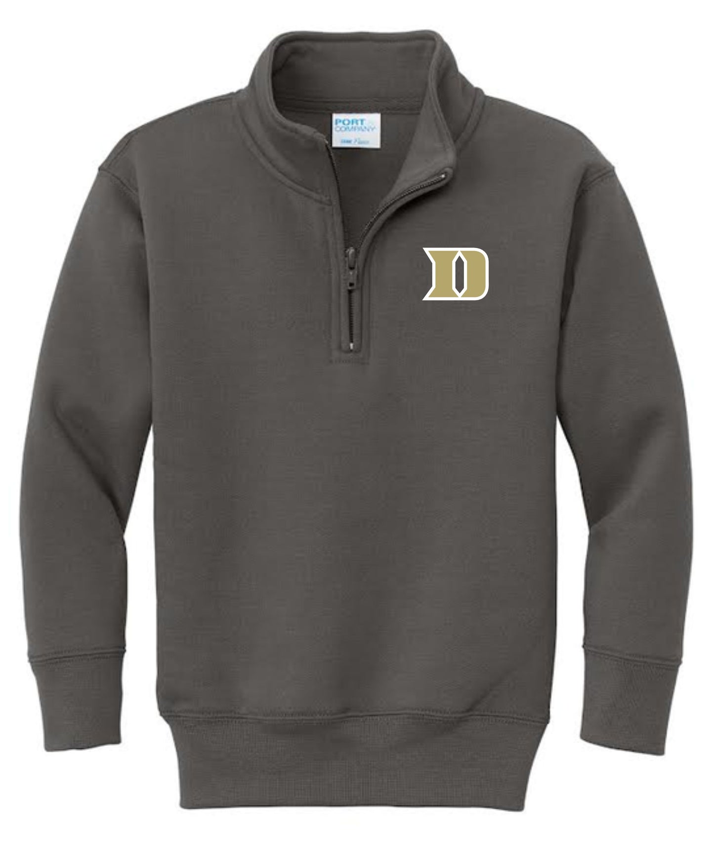 DIS Quarter Zip Charcoal- 2026