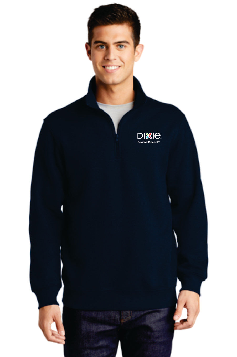 Dixie Bowling Green 1/4 Zip Sweatshirt