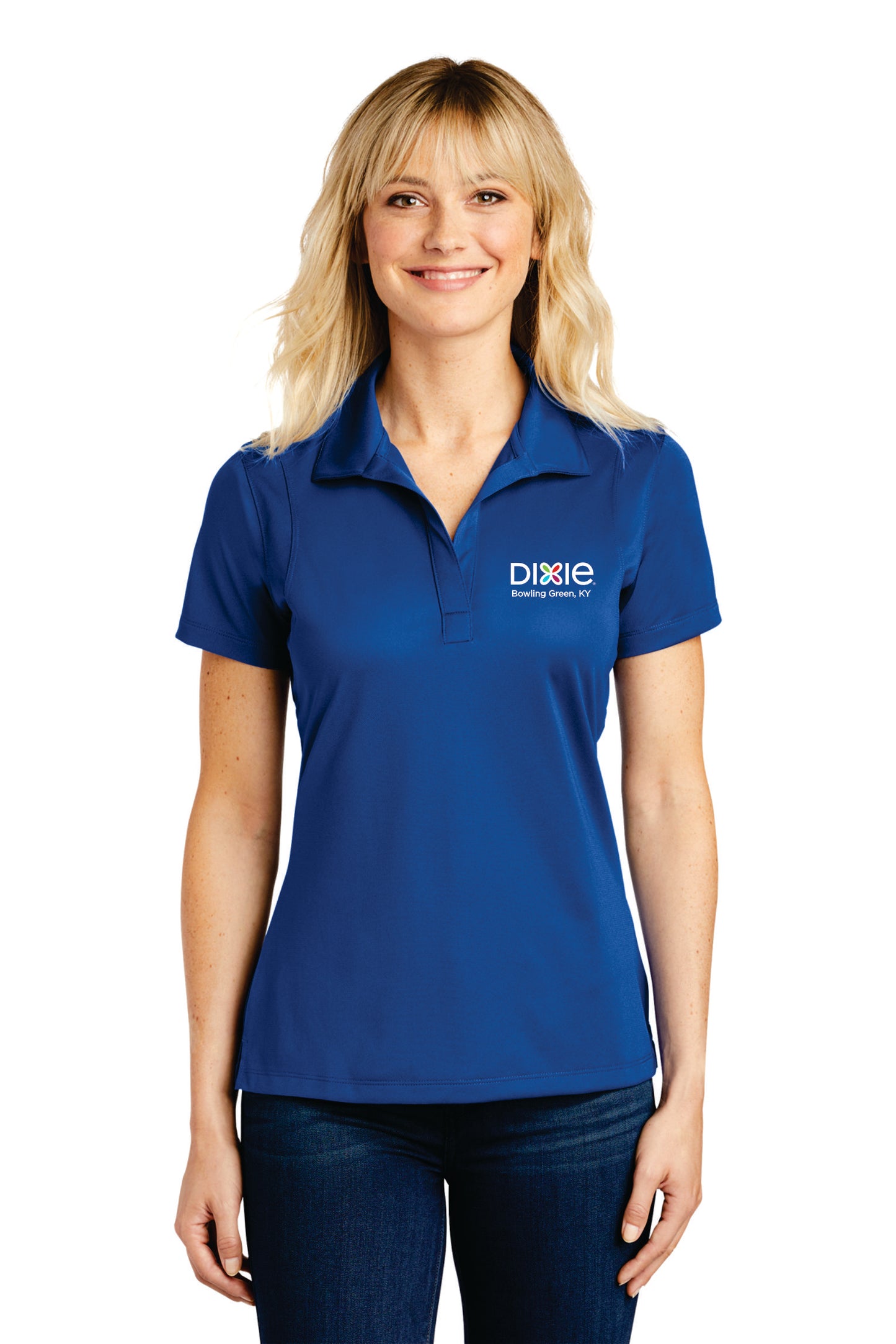 Dixie Bowling Green Ladies Micropique Sport Wick Polo