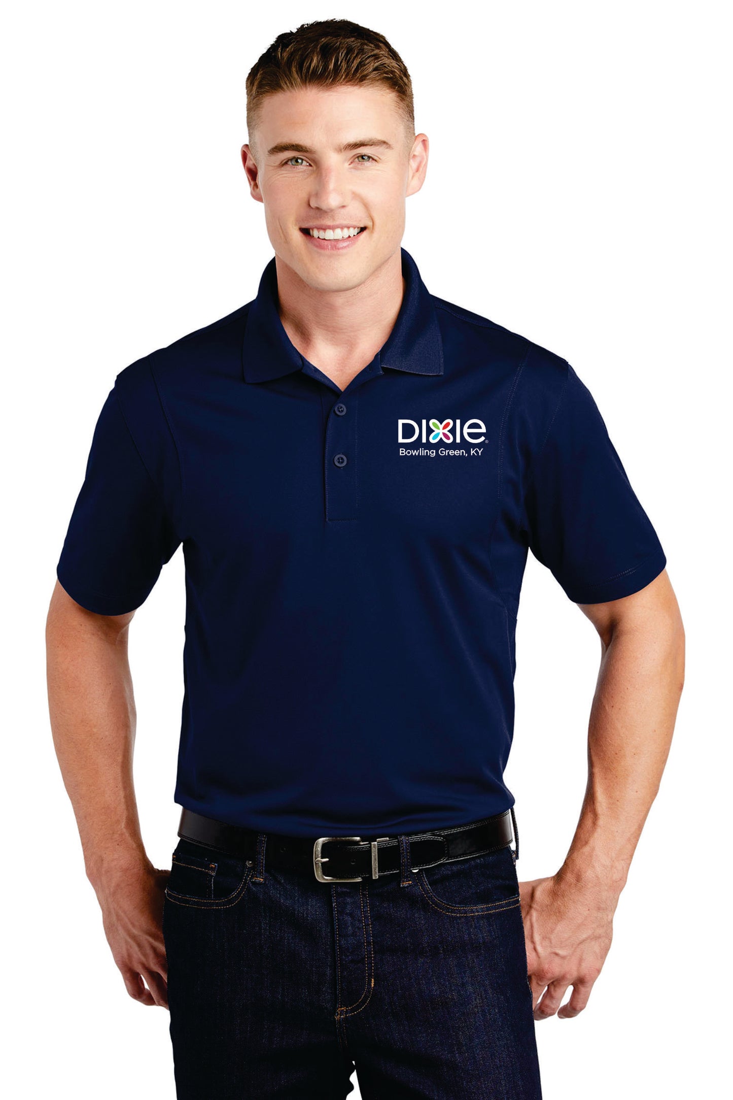 Dixie Bowling Green Micropique Sport Wick Polo