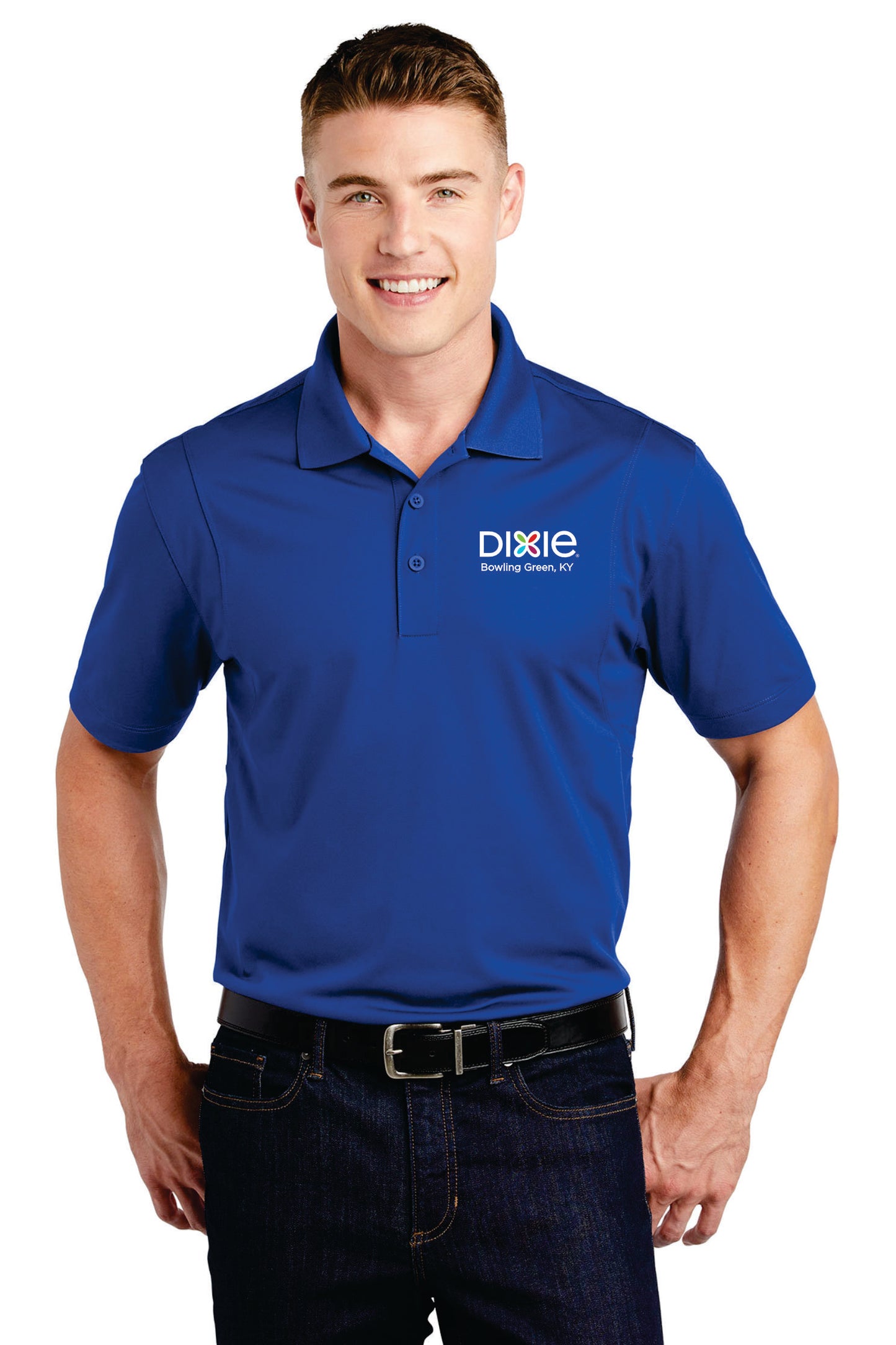 Dixie Bowling Green Micropique Sport Wick Polo