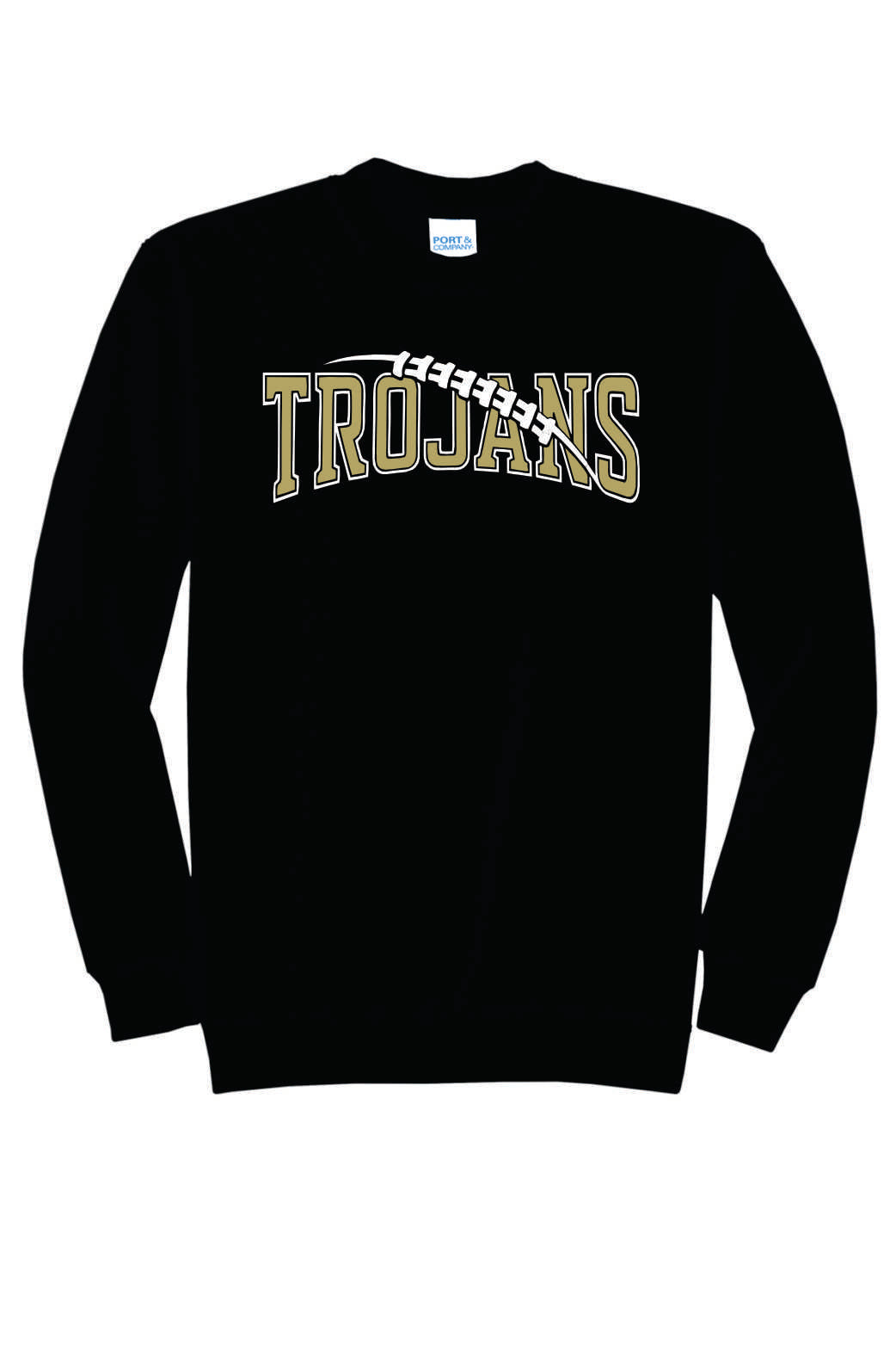 DMS Football 2025 Black Port & Co. Sweatshirt