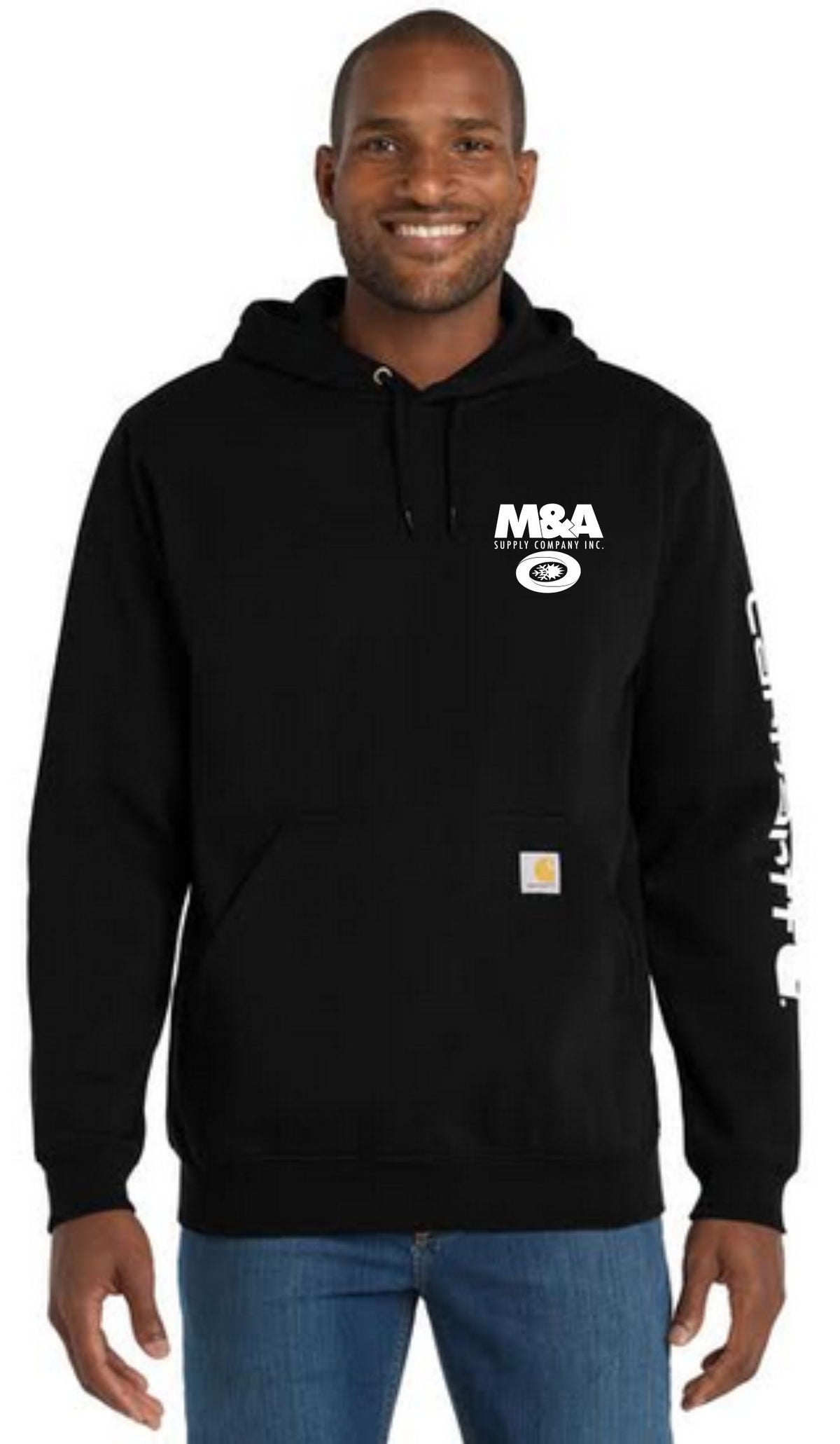M&A Carhartt Midweight Hooded Logo Sweatshirt