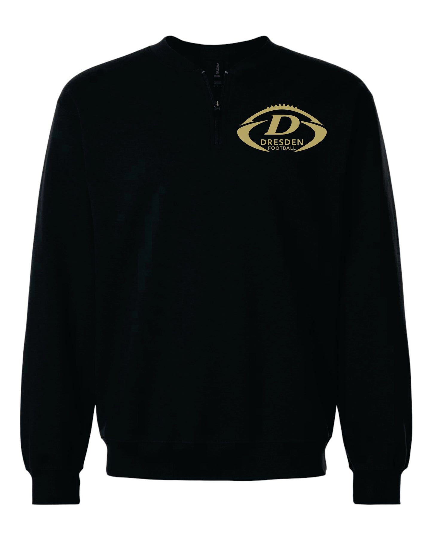 Dresden Quarterback 1/4 Zip - Black