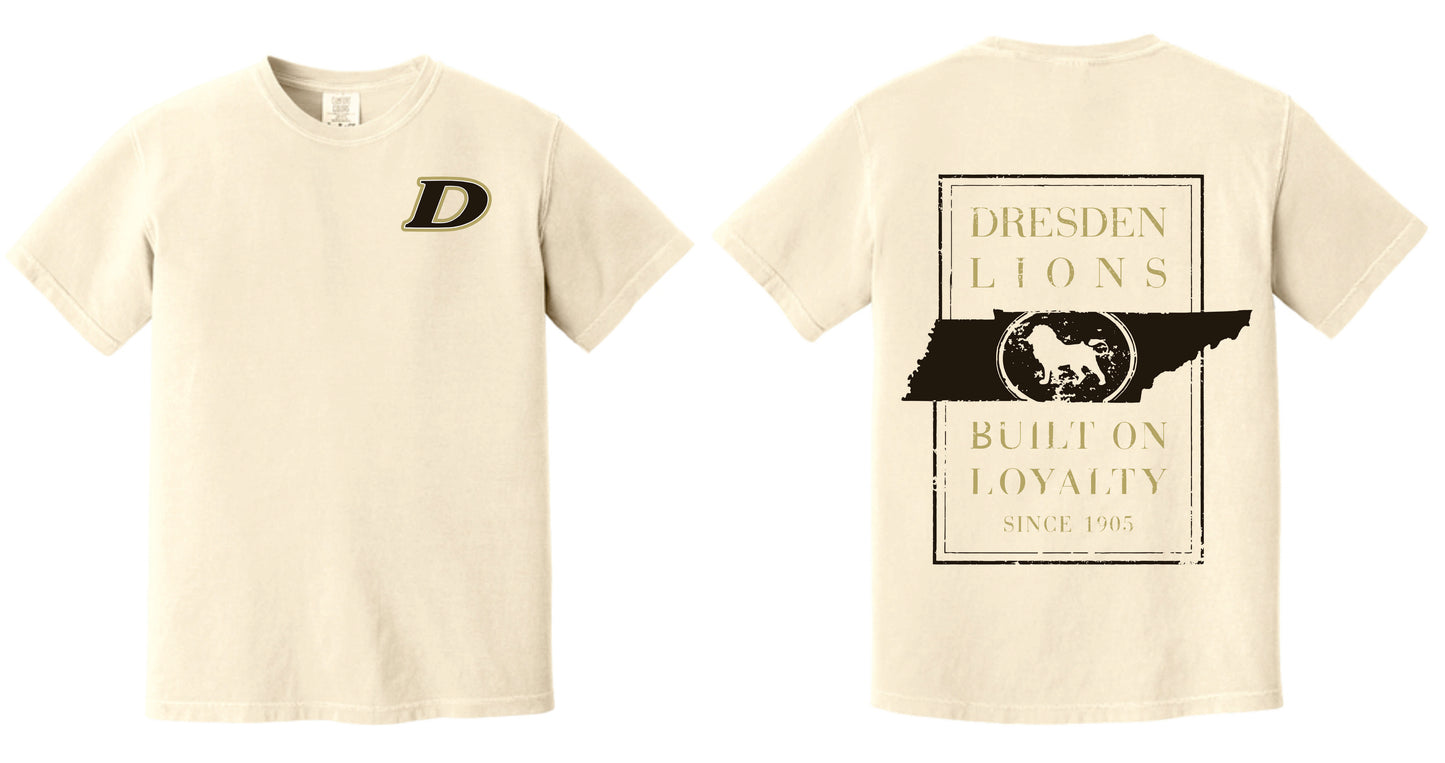 Dresden Quarterback Club- Ivory Comfort Color