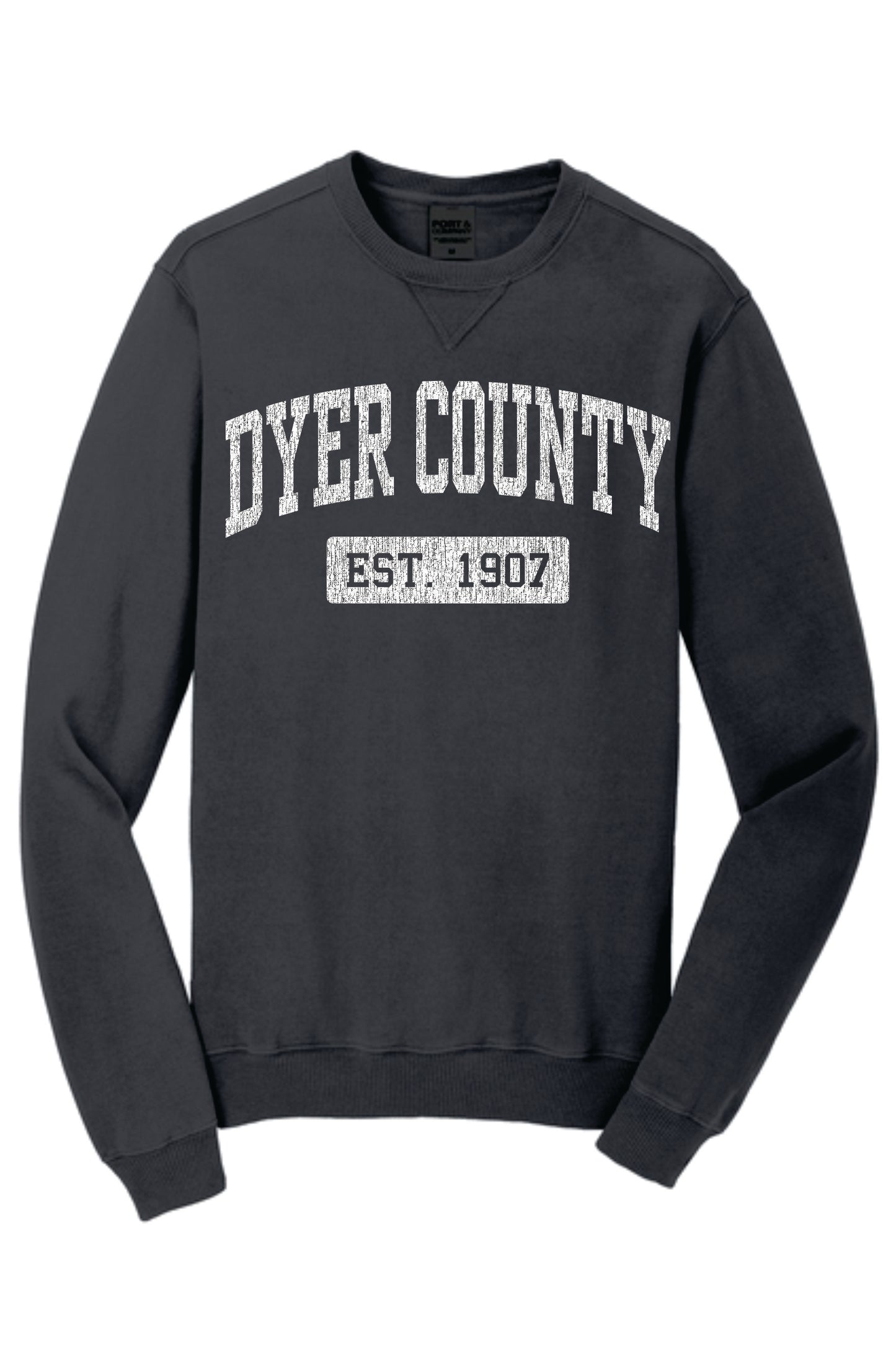 Fifth Consolidated Port & Co. Beach Wash Crewneck Sweatshirt