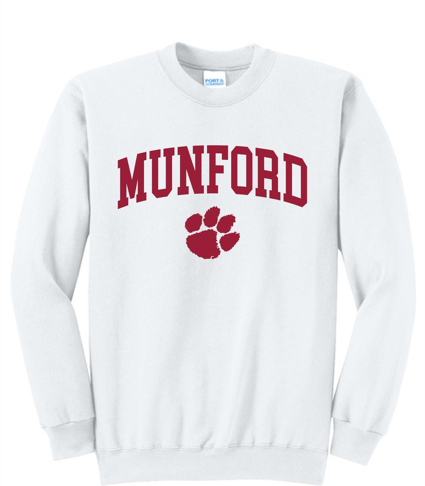 Munford Crewneck Sweatshirt White