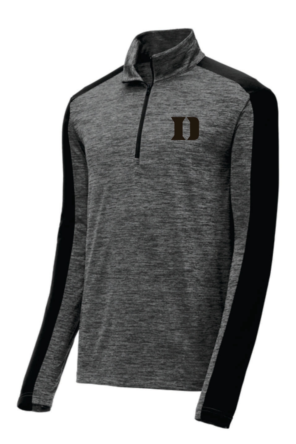 DMS Heather Grey 1/4 Zip Pullover
