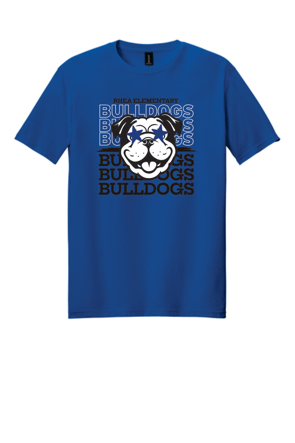 Rhea Elementary PTO 2025 Bulldogs Stacked