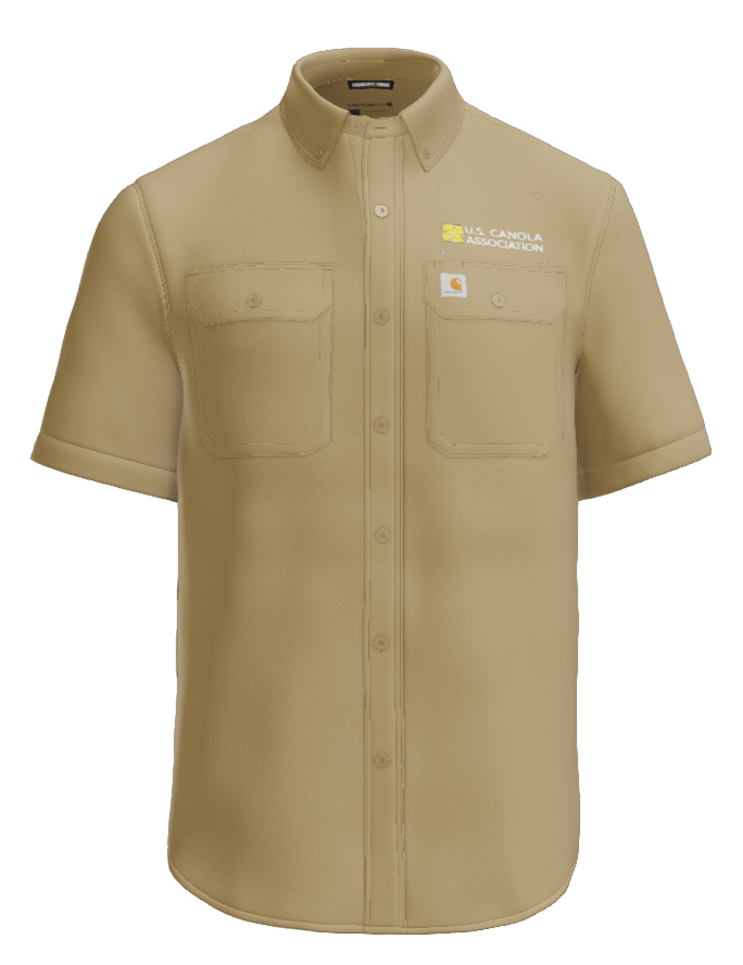 US Canola Men's Carhartt Force Solid Short Sleeve Shirt