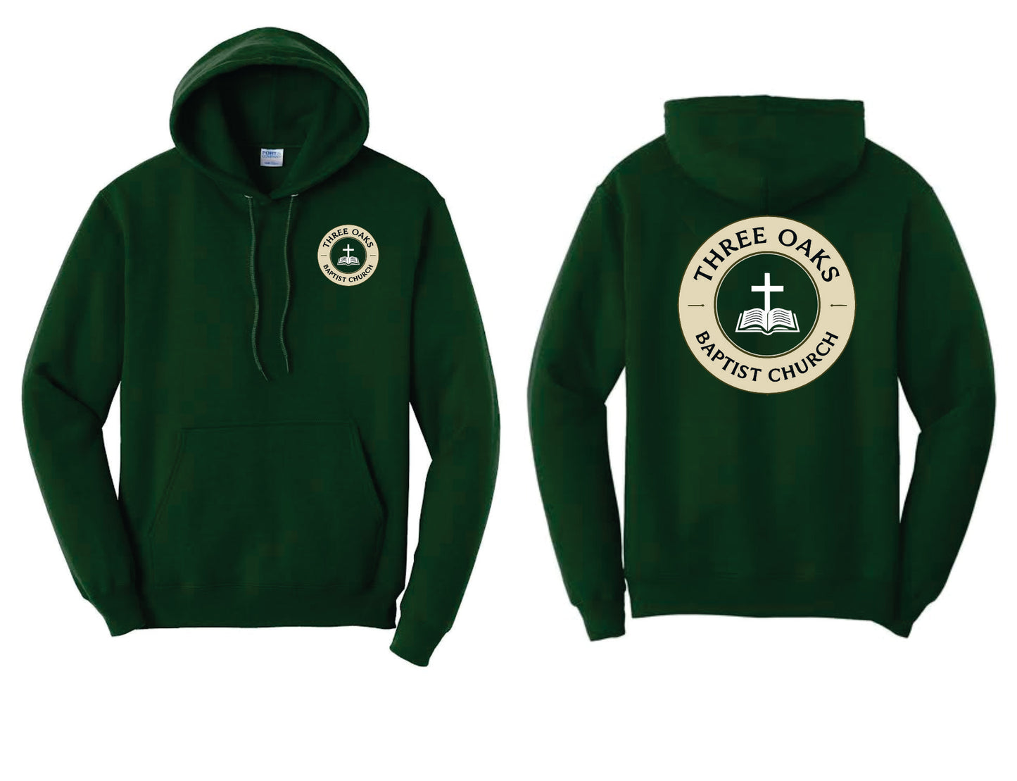 Three Oaks Baptist Church Design #1 Fleece