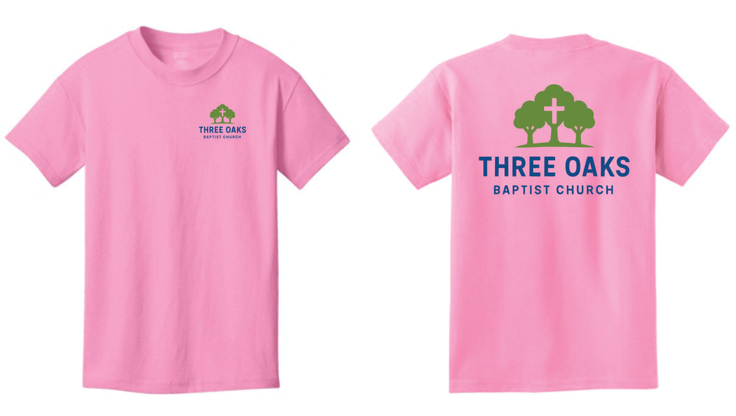 Three Oaks Baptist Church Design #3 PINK