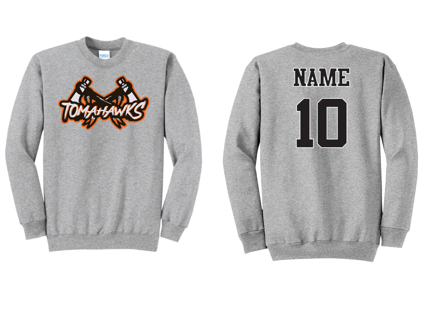 Tomahawk PERSONALIZED Crewneck