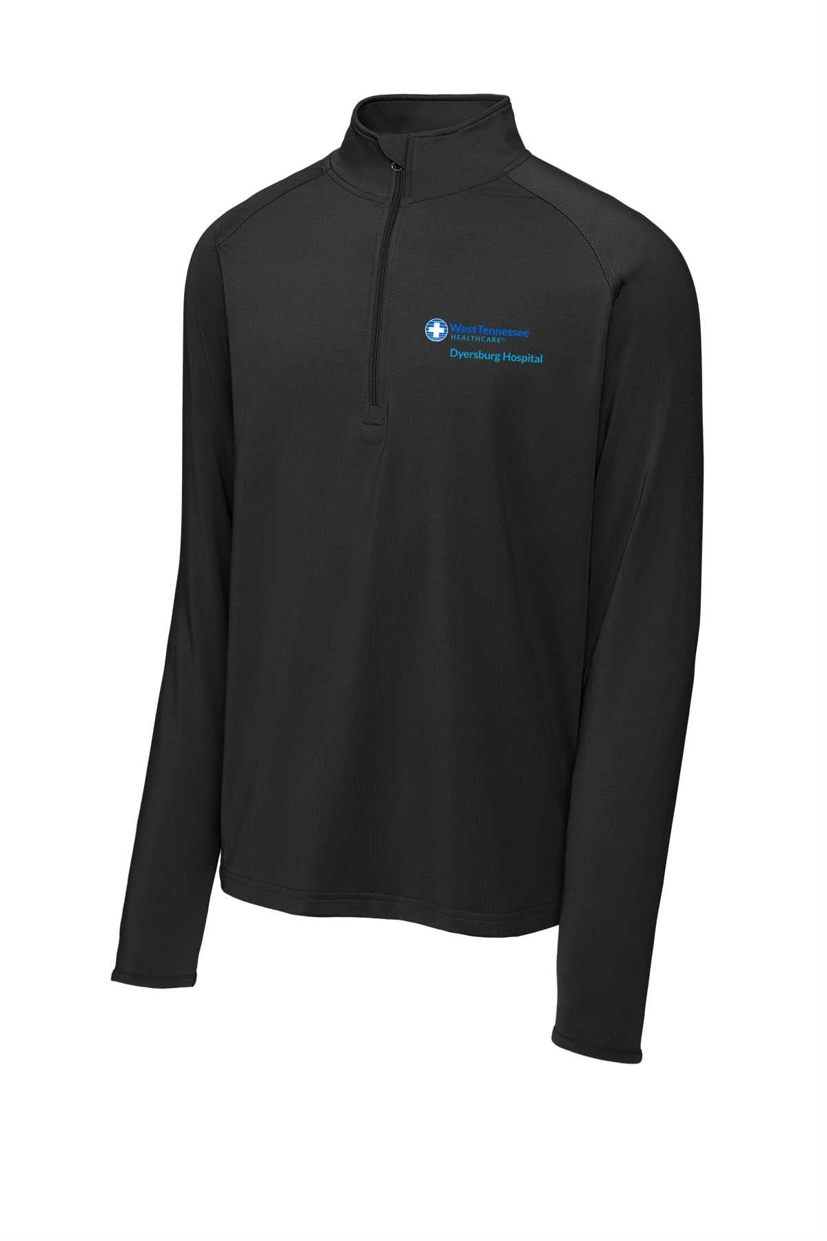 WTH Sport Tek- Sport Wick Stretch 1/4 Zip - Black