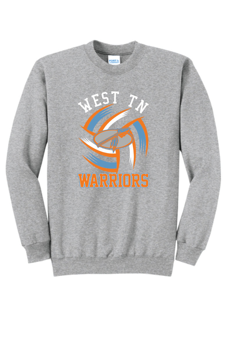 West TN Warriors 2025 Port & Co. Crewneck Sweatshirt