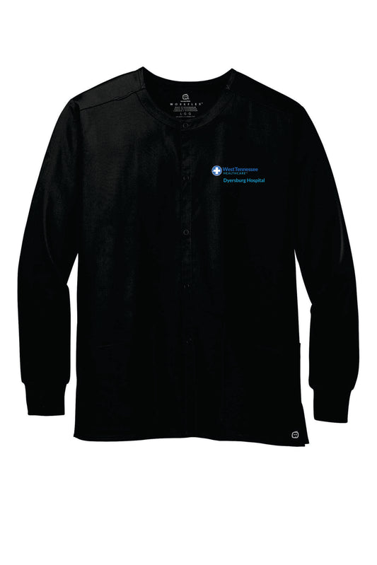 WTH Wonderwink Scrub Jacket - Black