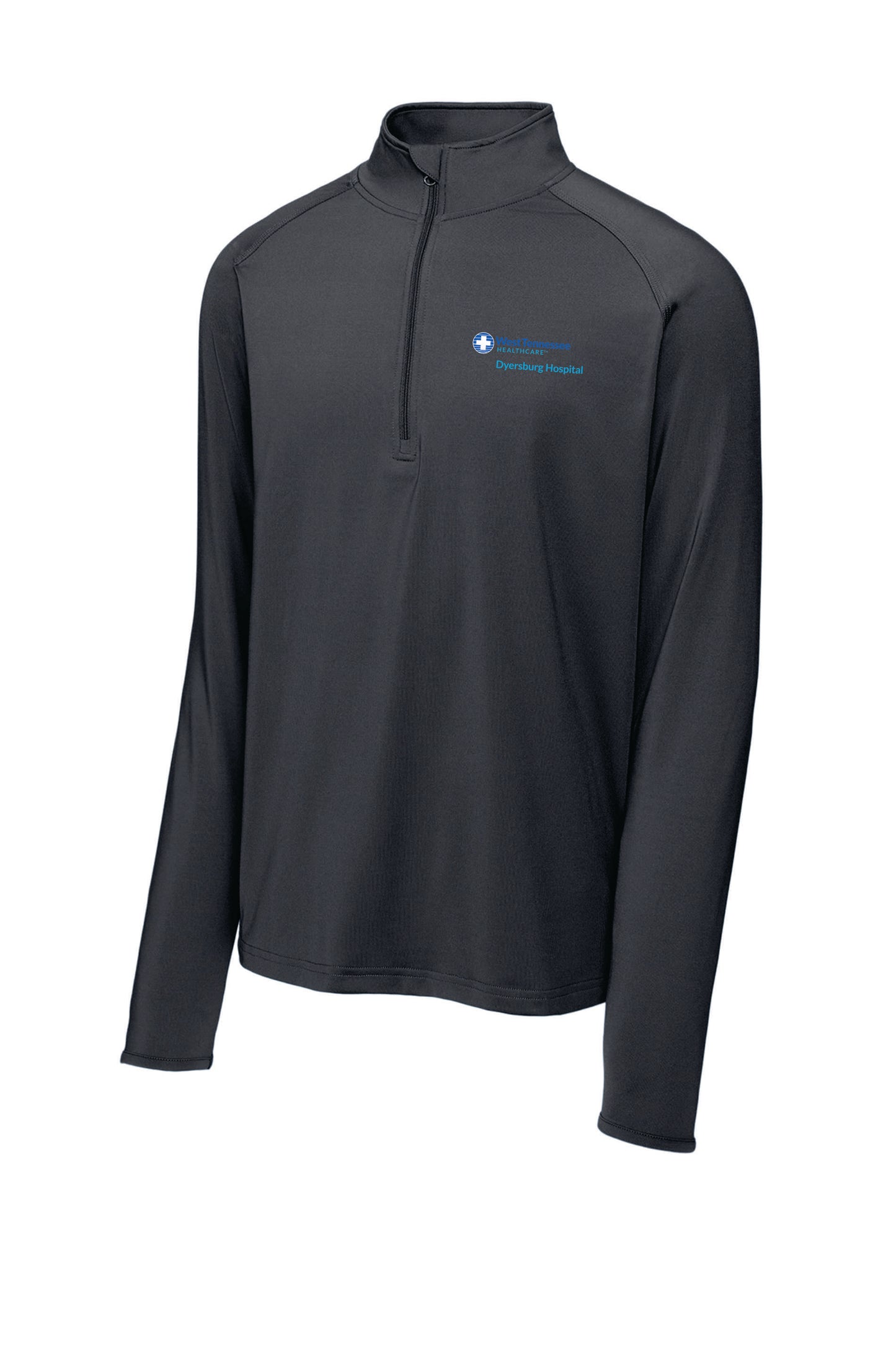WTH Sport Tek- Sport Wick Stretch 1/4 Zip - Charcoal grey