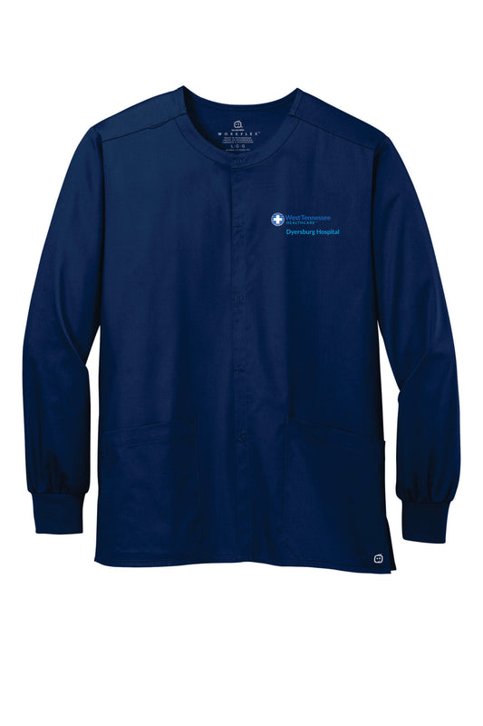 WTH Wonderwink Scrub Jacket- Navy