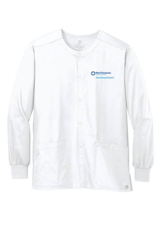 WTH Wonderwink Scrub Jacket- White