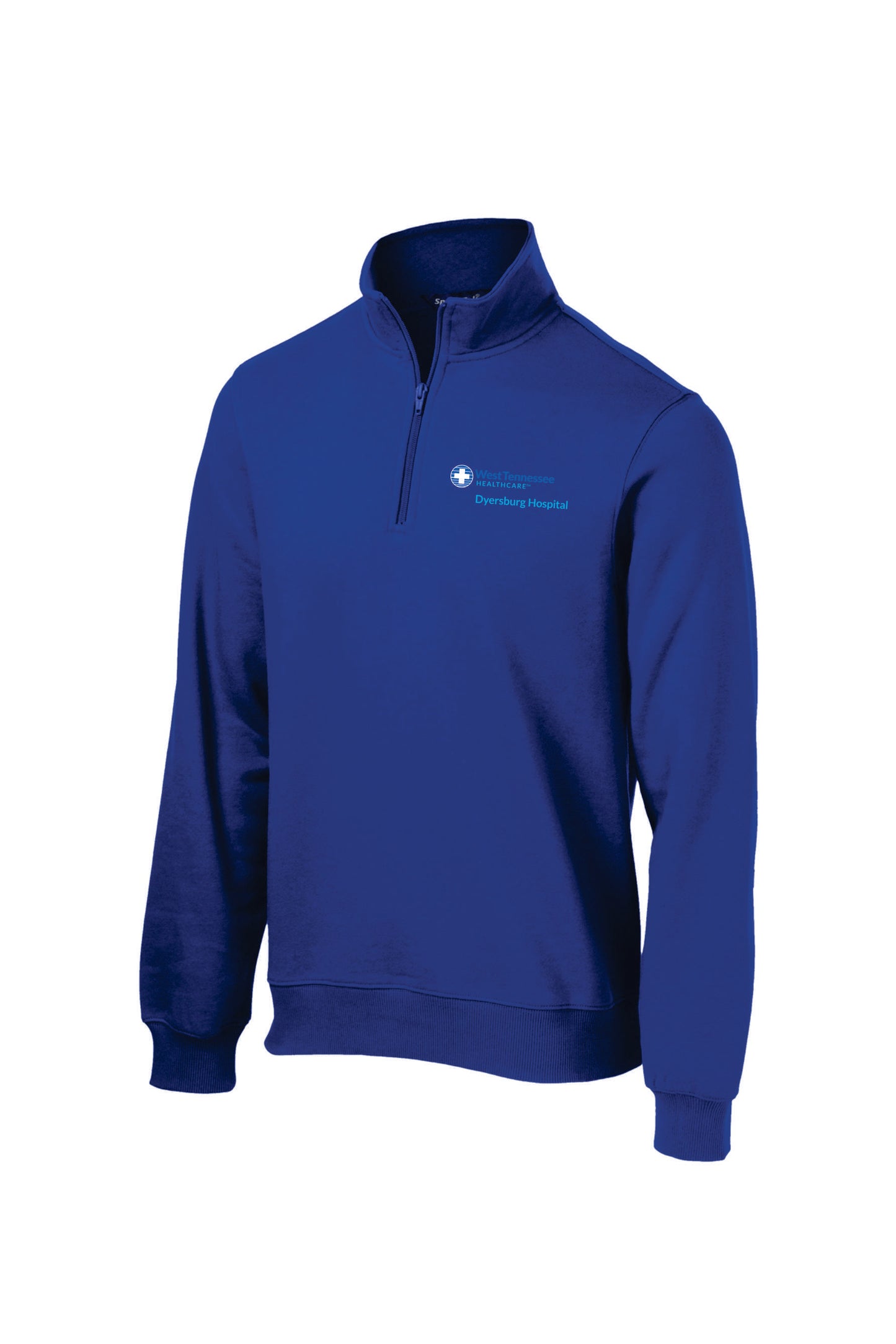 WTH Sport Tek 1/4 Zip Sweatshirt- Royal
