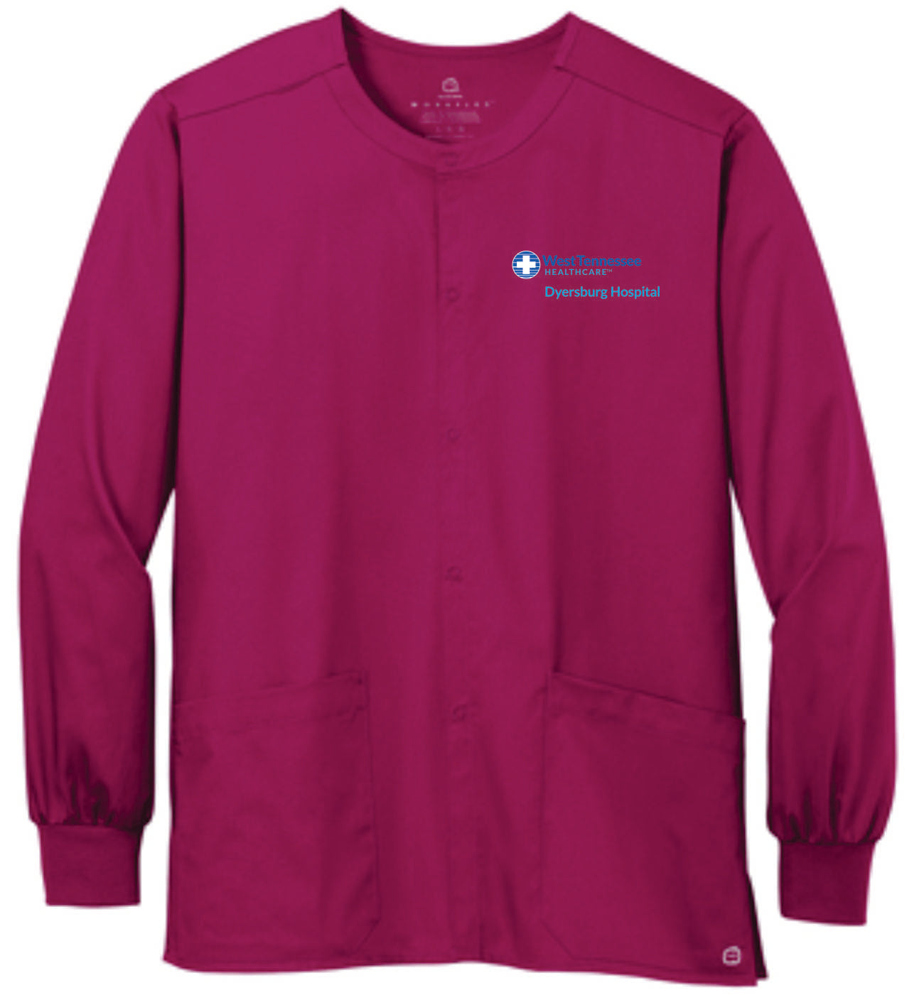 WTH Wonderwink Scrub Jacket- Wine