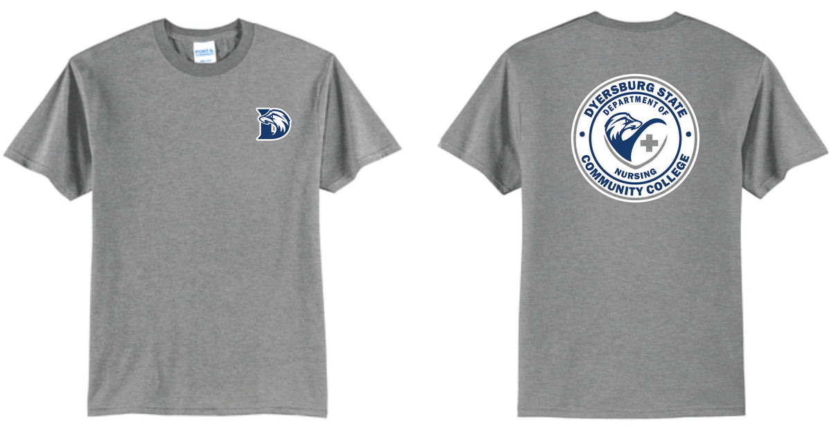 DSCC Nursing Gray Short Sleeve