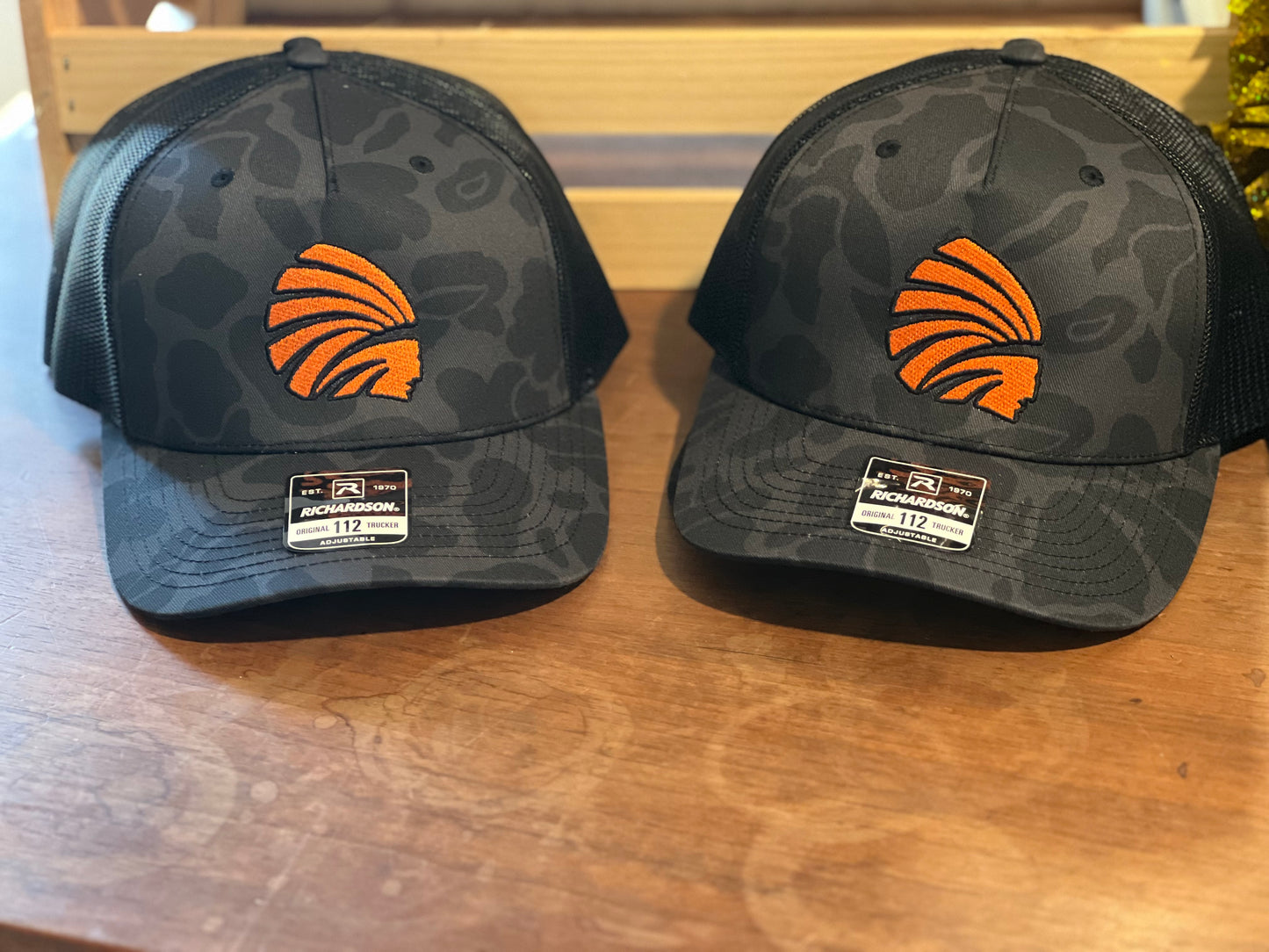 DC Choctaws Black Camo Hat