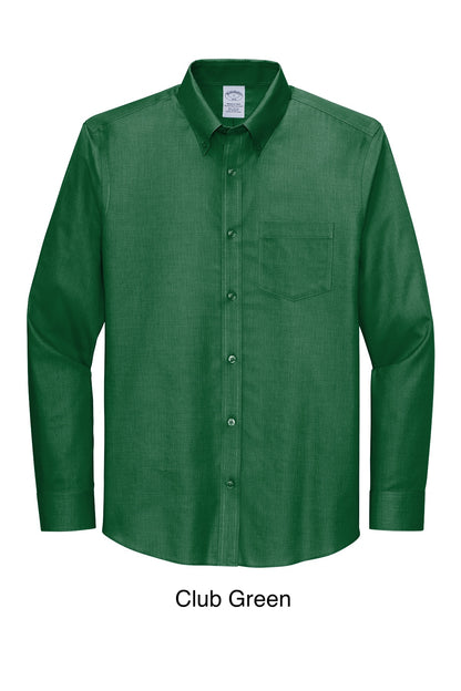 ASA Brooks Brothers Wrinkle Free Stretch Nailhead Shirt