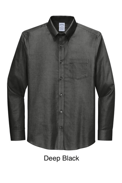 ASA Brooks Brothers Wrinkle Free Stretch Nailhead Shirt