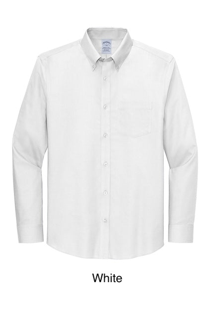 ASA Brooks Brothers Wrinkle Free Stretch Nailhead Shirt