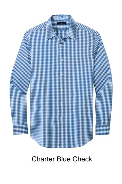 ASA Brooks Brothers Tech Stretch Patterned Shirt