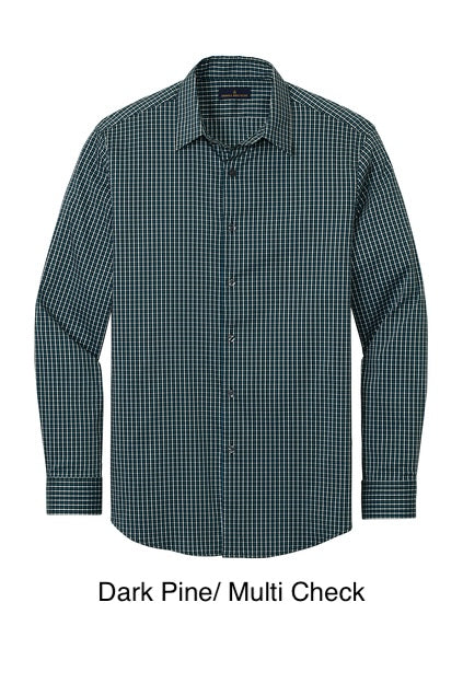 ASA Brooks Brothers Tech Stretch Patterned Shirt