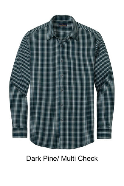 ASA Brooks Brothers Tech Stretch Patterned Shirt