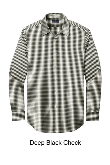 ASA Brooks Brothers Tech Stretch Patterned Shirt