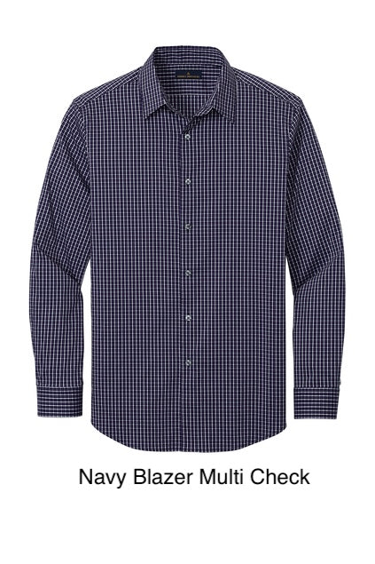 ASA Brooks Brothers Tech Stretch Patterned Shirt