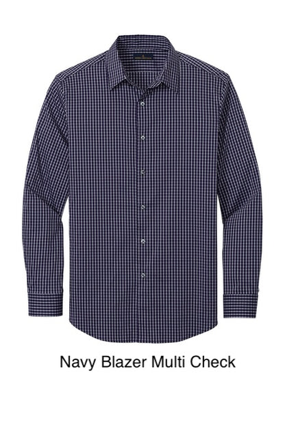 ASA Brooks Brothers Tech Stretch Patterned Shirt