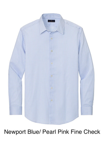 ASA Brooks Brothers Tech Stretch Patterned Shirt