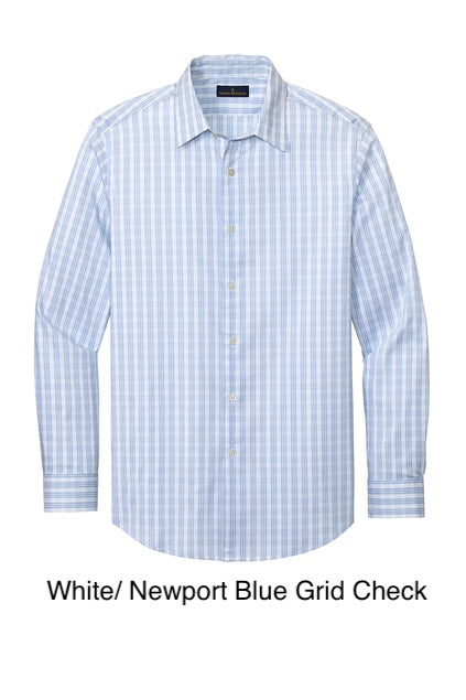 ASA Brooks Brothers Tech Stretch Patterned Shirt