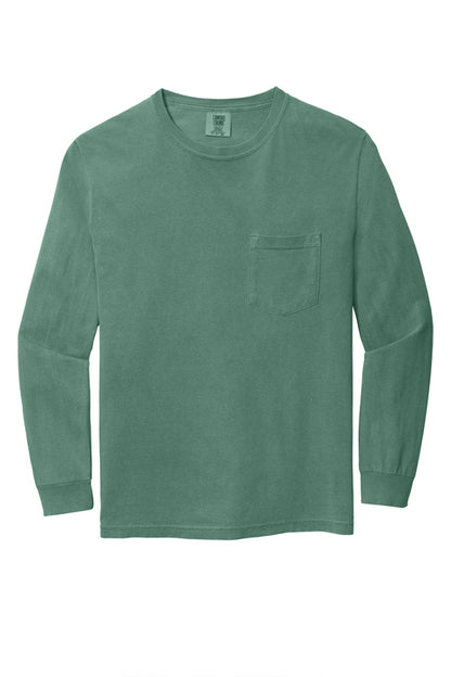 Three Oaks Baptist Comfort Colors LS Pocket Tee Design #1