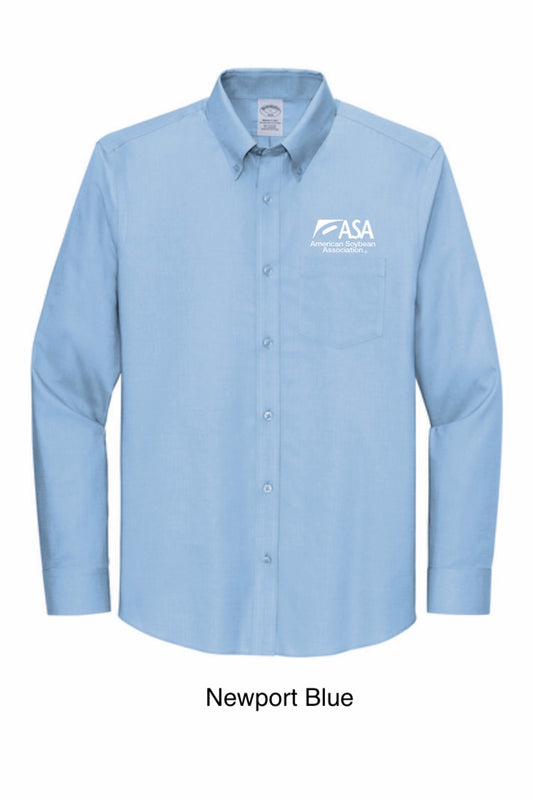 ASA Brooks Brothers Wrinkle Free Stretch Nailhead Shirt