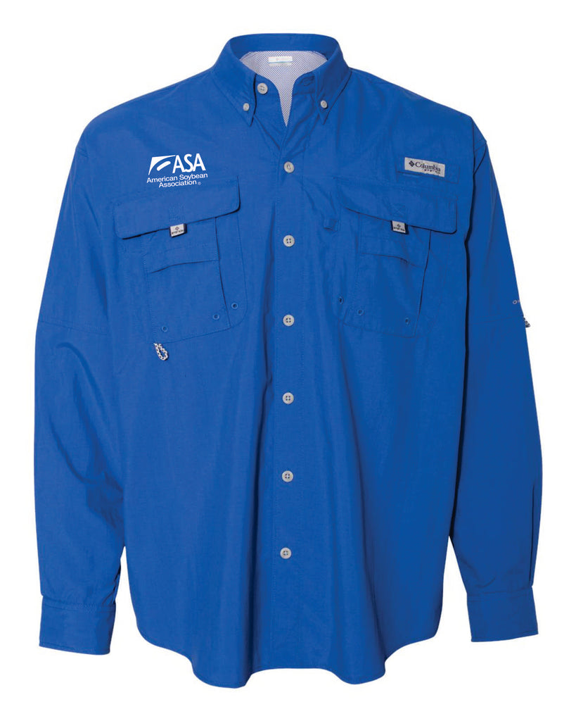 ASA Men's Columbia PFG Bahama Long Sleeve Shirt
