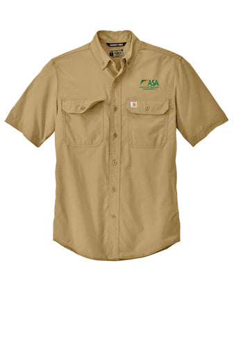 ASA Carhartt Force Solid Short Sleeve Shirt
