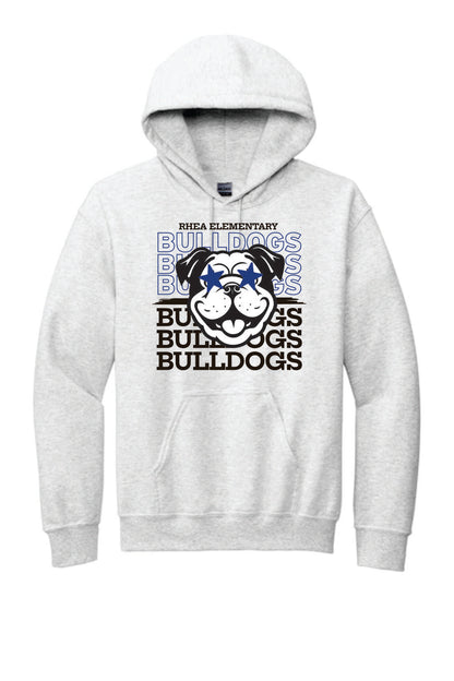 Rhea Elementary PTO 2025 Bulldogs Stacked
